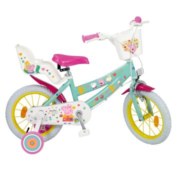 Детски велосипед с помощни колела Peppa Pig 1698 Toimsa 16&quot;