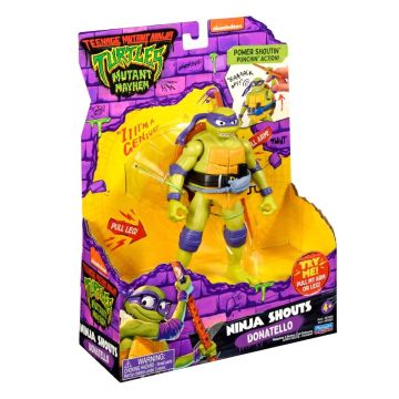 TMNT Костенурка Нинджа &quot;Пълен Хаос&quot; Фигура със Звуци Donatello Ninja Shouts 83350