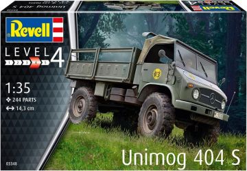 Сглобяем модел Revell Камион Unimog 404 S