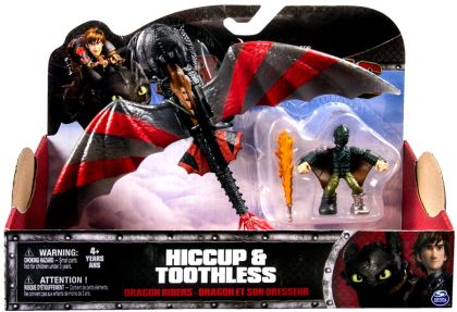 dragons hiccup & toothless spin master 555