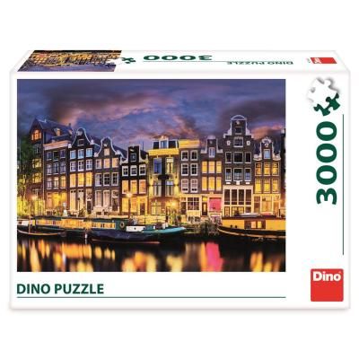 Пъзел Амстердам 3000 части Dino 563223