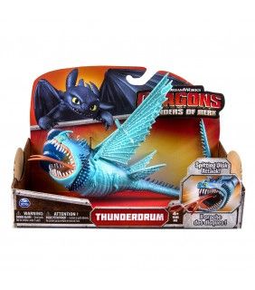 Dragons Защитниците от Бърк - Екшън дракон Thunderdrum Blue
