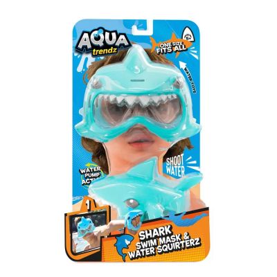 Плувна маска с водно оръжие Акула Aqua Trendz 