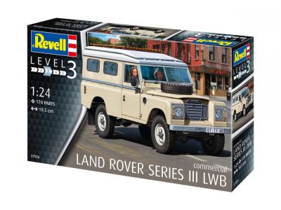 Сглобяем модел Revell Land Rover серия III LWB 109 