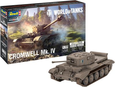 Сглобяем модел Revell Танк World of Tanks, Британски танк Cromwell Mk. IV