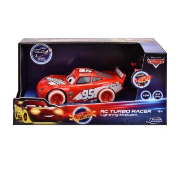 Радиоуправляема кола Cars Glow Racers Light McQueen Jada 203084035