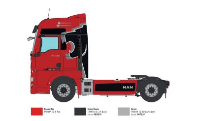 Сглобяем камион MAN TGX 18.500 XXL Lion Pro Edition 1/24 ITALERI 3959