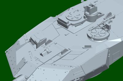 Танк за сглобяване German Leopard 2A6 Main Battle Tank 1:72 TRUMPETER 7191